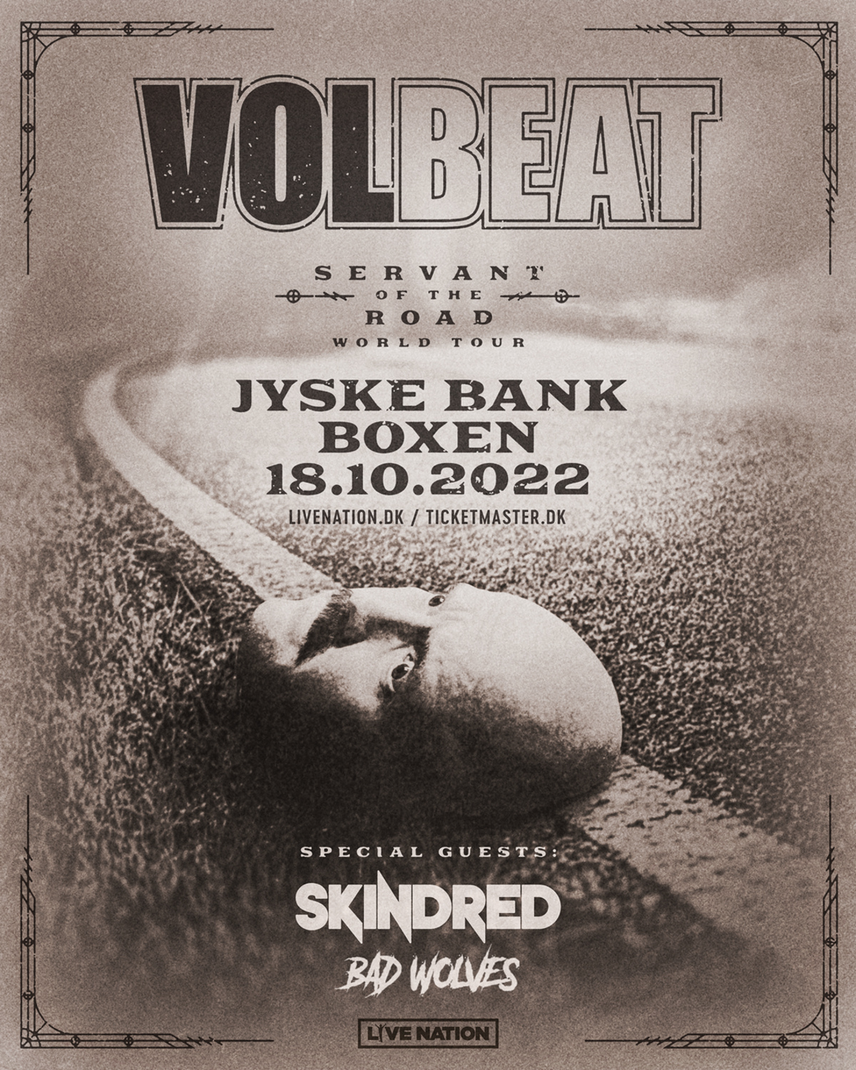 Volbeat | NEW Herning, Denmark | 18 October